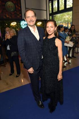 Godehard Giese und Katharina Schüttler bei der Verleihung des Deutschen Schauspielpreises 2025 im Hotel Pullman Berlin Schweizerhof. Berlin, 09.10.2025