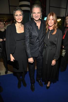 Boriana Rosenmüller, Stefan Jürgens und Esther Schweins bei der Verleihung des Deutschen Schauspielpreises 2025 im Hotel Pullman Berlin Schweizerhof. Berlin, 09.10.2025