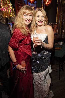Nanna Kuckuck und Gesa Noormann bei der Verleihung des Deutschen Schauspielpreises 2025 im Hotel Pullman Berlin Schweizerhof. Berlin, 09.10.2025