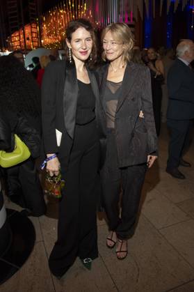 Julia Malik und Jenny Schily bei der Verleihung des Deutschen Schauspielpreises 2025 im Hotel Pullman Berlin Schweizerhof. Berlin, 09.10.2025