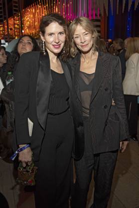 Julia Malik und Jenny Schily bei der Verleihung des Deutschen Schauspielpreises 2025 im Hotel Pullman Berlin Schweizerhof. Berlin, 09.10.2025