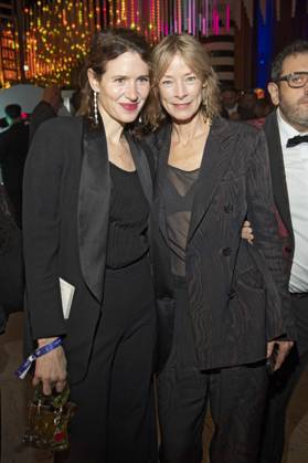 Julia Malik und Jenny Schily bei der Verleihung des Deutschen Schauspielpreises 2025 im Hotel Pullman Berlin Schweizerhof. Berlin, 09.10.2025