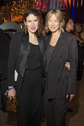 Julia Malik und Jenny Schily bei der Verleihung des Deutschen Schauspielpreises 2025 im Hotel Pullman Berlin Schweizerhof. Berlin, 09.10.2025
