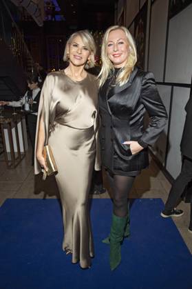 Barbara Klein und Ilka Peemöller bei der Verleihung des Deutschen Schauspielpreises 2025 im Hotel Pullman Berlin Schweizerhof. Berlin, 09.10.2025