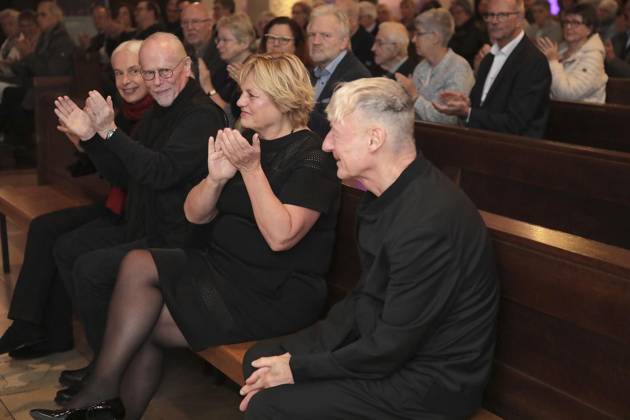Kulturpreis Bottrop: Preisverleihung in der Herz Jesu in Bottrop ** NUR FÜR REDAKTIONELLE ZWECKE ** EDITORIAL USE ONLY **<p>Kulturpreis Bottrop: Preisverleihung an Gerd-Heinz Stevens am Freitag den 10. Oktober 2025 in der Herz Jesu in Bottrop Foto : Frank Oppitz FUNKE Foto Services< p> Kultur, Kunst, Unterhaltung Deutschland NRW Bottrop Copyright: FrankxOppitz