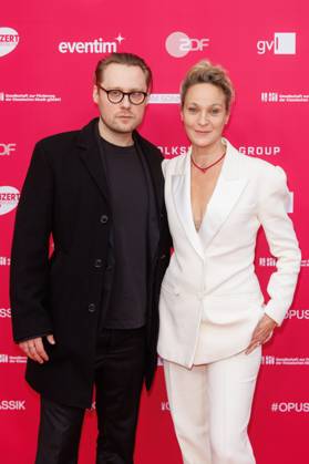 Award - Deutscher Filmpreis 2024 Jonas Hain und Jeanette Hain beim Opus Klassik 2025 im Konzerthaus am Gendarmenmarkt am 12.10.2025 in Berlin. Copyright: xEventpressxKochanx