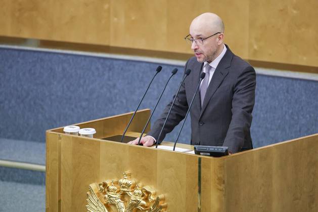 RUSSIA, MOSCOW - OCTOBER 14, 2025: Russian Accounts Chamber auditor Mikhail Shchapov at a plenary meeting of the Russian State Duma, Lower House of the Russian Parliament Moscow Russia - ZUMAt113 20251014_zaa_t113_146 Copyright: xSergeixBulkinx