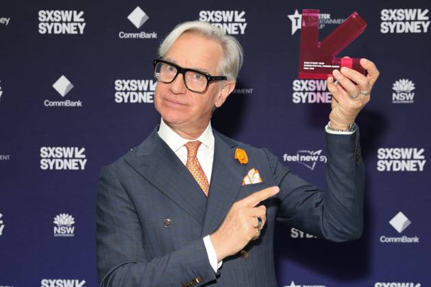 October 15, 2025: Film Director PAUL FEIG receives the inaugural SXSW Sydney Screen Pioneer Award at SXSW Sydney 2025 at the ICC on October 15, 2025 in Sydney, NSW Australia - ZUMAa155 20251015_aaa_a155_004 Copyright: xChristopherxKhouryx