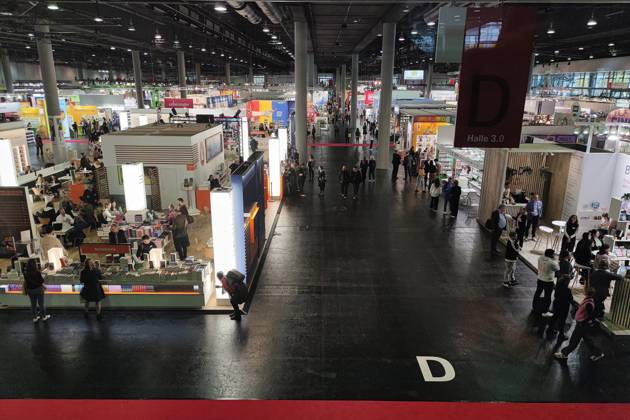 Frankfurt Main, Hessen, Deutschland, 15.10.2025: Messe: Frankfurter Buchmesse 2025: Blick in die Halle D Copyright: xdtsxNachrichtenagenturx dts_88083