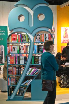 15.10.2025, Frankfurt am Main, DEU, Frankfurter Buchmesse. Blick in Halle 3