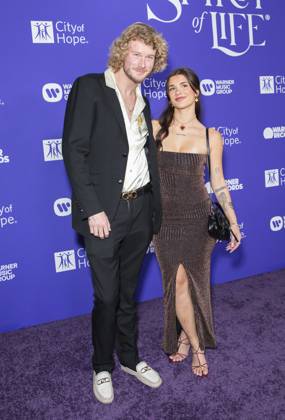 15 October 2025 - Los Angeles, California - Yung Gravy, Ari Kytsya. City of Hopeâ€⠢s 2025 Spirit of Life® Gala held at Pacific Design Center. Los Angeles USA - ZUMAa123 20251015_zaa_a123_002 Copyright: xADx