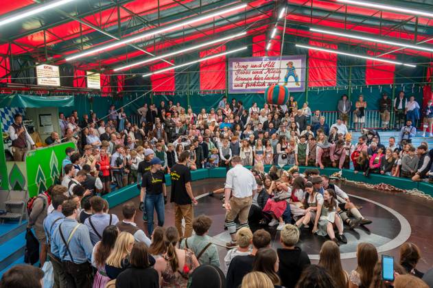 Muenchen, 190. Muenchner Oktoberfest, 117 Jahre Feldls Teufelsrad auf der Wiesn