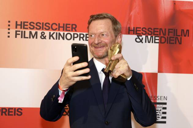Michael Kessler bei der 36. Verleihung des Hessischen Film- und Kinopreises 2025 in der Alten Oper. Frankfurt am Main, 17.10.2025