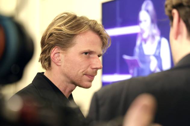 Tim Fehlbaum bei der 36. Verleihung des Hessischen Film- und Kinopreises 2025 in der Alten Oper. Frankfurt am Main, 17.10.2025