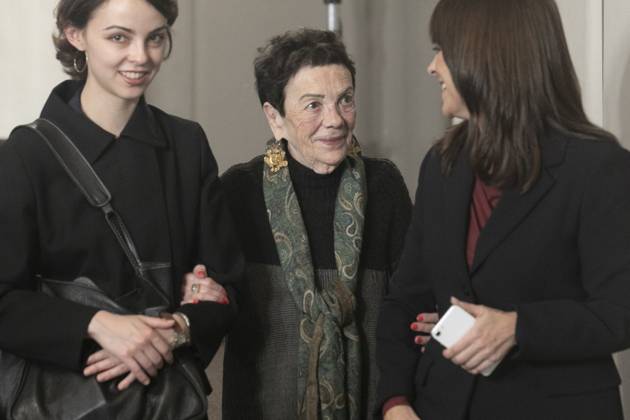 Press conference with Graciela Iturbide, Princess of Asturias Award for the Arts Photographer and Princess of Asturias Award for the Arts, Graciela Iturbide c , during a press conference, at the Hotel Eurostars de La Reconquista, on October 21, 2025, in Oviedo, Asturias Spain 21 OCTOBER 2025 Oviedo, Asturias Oviedo, Asturias Spain Copyright: xJorgexPeteirox 7044665