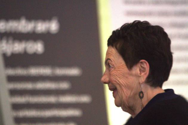 Spain: Graciela Iturbide Princess of Arts Award Graciela Iturbide, Princess of Asturias Award winner for the Arts. The Mexican photographer at a meeting with the public in La Vega. oviedo ASTURIAS Spain Copyright: MercedesxMenendez