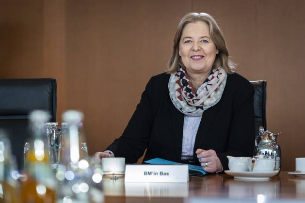 Baerbel Bas (SPD), Bundesministerin fuer Arbeit und Soziales, aufgenommen vor Beginn der 20. Kabinettsitzung im BundeskanzleramtBerlin, 22.10.2025. Berlin Deutschland Copyright: xAmreixSchulzx