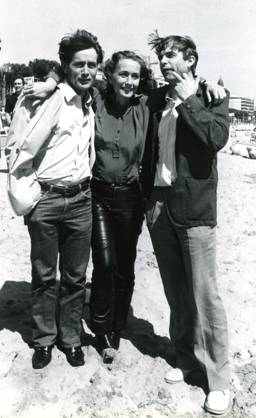 Martin Sheen, Brigitte Fossey et Sam Neill au Festival de Cannes. RECORD DATE NOT STATED