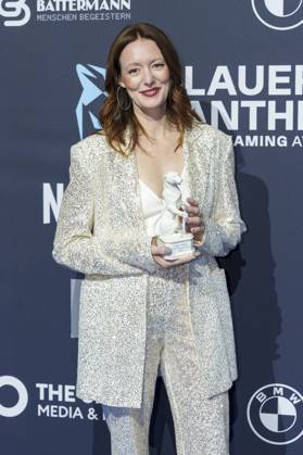 Lavinia Wilson bei der Verleihung vom Blauer Panther - TV & Streaming Award 2025 in der BMW Welt. München, 22.10.2025