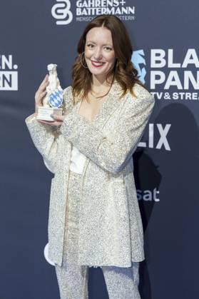 Lavinia Wilson bei der Verleihung vom Blauer Panther - TV & Streaming Award 2025 in der BMW Welt. München, 22.10.2025