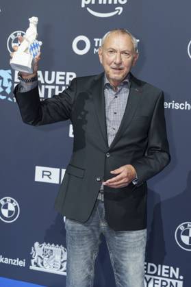 Gernot Krää bei der Verleihung vom Blauer Panther - TV & Streaming Award 2025 in der BMW Welt. München, 22.10.2025