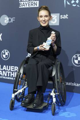 Lorelei Holtmann bei der Verleihung vom Blauer Panther - TV & Streaming Award 2025 in der BMW Welt. München, 22.10.2025
