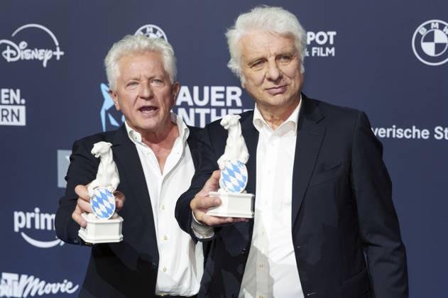 Entertainment Themen der Woche KW43 Miroslav Nemec und Udo Wachtveitl bei der Verleihung vom Blauer Panther - TV & Streaming Award 2025 in der BMW Welt. München, 22.10.2025