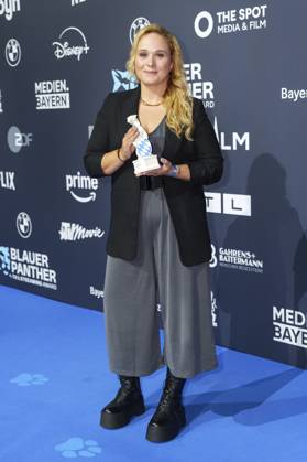 Corinna Wolf-Bartens bei der Verleihung vom Blauer Panther - TV & Streaming Award 2025 in der BMW Welt. München, 22.10.2025