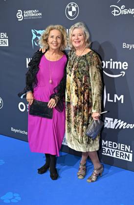 Michaela May und Jutta Speidel Verleihung Blauer Panther - TV & Streaming Award 2025 Preisverleihung und Gala in der BMW Welt München 22. Oktober 2025