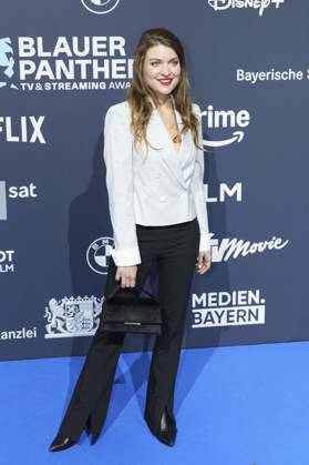 Lara Mandoki bei der Verleihung vom Blauer Panther - TV & Streaming Award 2025 in der BMW Welt. München, 22.10.2025