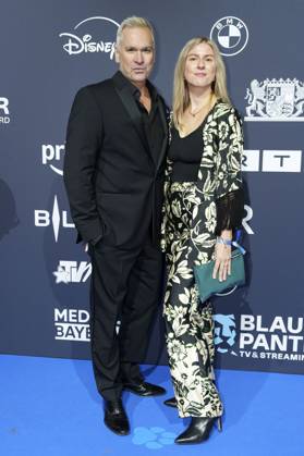 Manou Lubowski und Charlotte Groth bei der Verleihung vom Blauer Panther - TV & Streaming Award 2025 in der BMW Welt. München, 22.10.2025