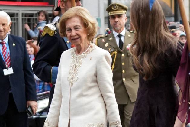 Ifanta Sofia de Borbon and Queen Sofia of Greece during the Princess of Asturias Awards 2025 in Oviedo, on Friday 24 October 2025. Cordon Press 