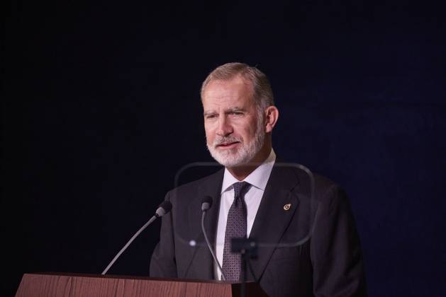 October 24, 2025, Oviedo, Oviedo, Spain: KING FELIPE VI of Spain, QUEEN LETIZIA of Spain, FORMER QUEEN SOFIA, CROWN PRINCESS LEONOR of Spain and PRINCESS SOFIA of Spain attend the Princesa de Asturias Awards 2025 ceremony Oviedo Spain - ZUMAc260 20251024_zep_c260_090 Copyright: xMikexChicorrox