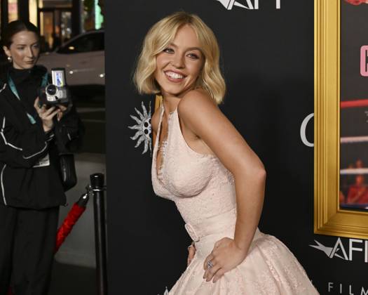 Entertainment Themen der Woche KW43 October 25, 2025, Hollywood, California, USA: American actress and producer SYDNEY SWEENEY attends AFI FEST Presented By Red Carpet Premiere of Christy Hollywood USA - ZUMAb173 20251025_aap_b173_002 Copyright: xBillyxBennightx