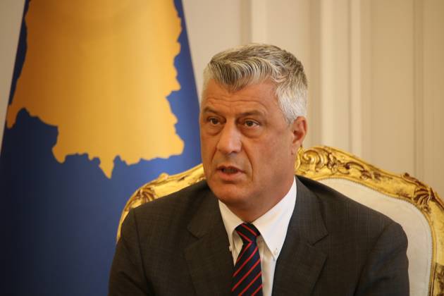 Thaci - Hoti meeting PRISTINA, KOSOVO - JULY 24: President of Kosovo Hashim Thaci meets Prime Minister of Kosovo Avdullah Hoti (not seen) in Pristina, Kosovo on July 24, 2020. Kosova World. Editorial use only. Please get in touch for any other usage.  Copyright: x2025xAnadoluxErkinxKecix