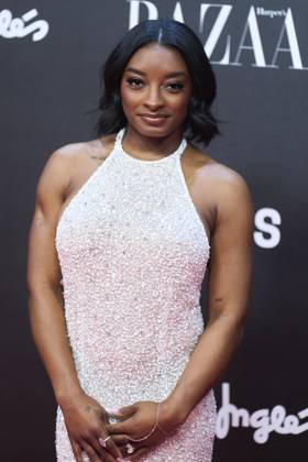 Bazaar ˜Women of the Year 2025™ Awards Red Carpet Simone Biles attends Bazaar ˜Women of the Year 2025™ Awards Red Carpet at Callao Cinema on October 28, 2025 in Madrid, Spain Photo by IMAGO MPG Madrid Callao Cinema Madrid Spain  Copyright: xMPGx