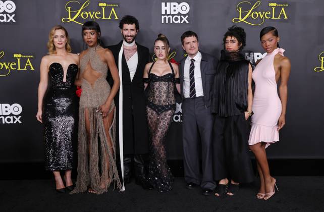 Los Angeles Red Carpet Premiere of HBO Original Comedy Series I Love LA 28 October 2025 . Los Angeles, California - Leighton Meester, True Whitaker, Jordan Firstman, Rachel Sennott, Josh Hutcherson, Odessa A zion, Quen Blackwell At Los Angeles Red Carpet Premiere of HBO Original Comedy Series I Love LA held at Paramount Studios Theater in Los Angeles., Credit:Sadou Faye Avalon United States, CA, Los Angeles, Paramount Studios Theater Copyright: xSadouxFayex xAvalonx 1048908567