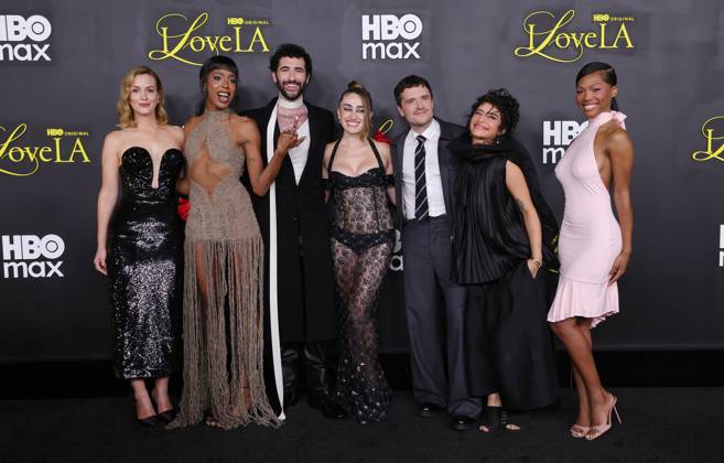 Los Angeles Red Carpet Premiere of HBO Original Comedy Series I Love LA 28 October 2025 . Los Angeles, California - Leighton Meester, True Whitaker, Jordan Firstman, Rachel Sennott, Josh Hutcherson, Odessa A zion, Quen Blackwell At Los Angeles Red Carpet Premiere of HBO Original Comedy Series I Love LA held at Paramount Studios Theater in Los Angeles., Credit:Sadou Faye Avalon United States, CA, Los Angeles, Paramount Studios Theater Copyright: xSadouxFayex xAvalonx 1048908572