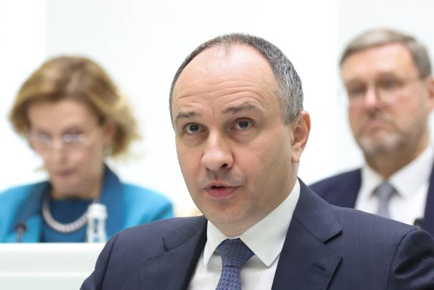 RUSSIA, MOSCOW - OCTOBER 29, 2025: Russian Accounts Chamber Chairman Boris Kovalchuk addresses a meeting of the Russian Federation Council Moscow Russia - ZUMAt113 20251029_zaa_t113_130 Copyright: xPressxOfficexOfxThexRussianxFedex