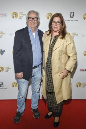 abb LubitschPreis- Peter Timm und Carolina Kecskemethy zu Gast bei der Verleiohung des Ernst-Lubitsch Preis im Kino Babylon Berlin am 29.10.2025 in Berlin Berlin Deutschland
