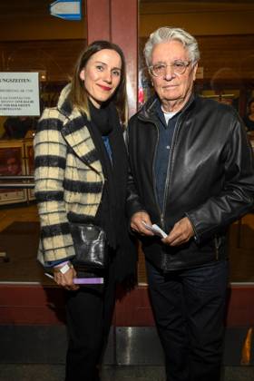 abb LubitschPreis- Bettina Lamprecht und Henry Hübchen Huebchen zu Gast bei der Verleiohung des Ernst-Lubitsch Preis im Kino Babylon Berlin am 29.10.2025 in Berlin Berlin Deutschland