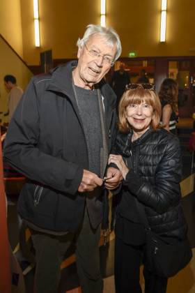 abb LubitschPreis- Gerhard Polt Kabarettist mit Ursela Monn zu Gast bei der Verleiohung des Ernst-Lubitsch Preis im Kino Babylon Berlin am 29.10.2025 in Berlin Berlin Deutschland
