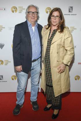 abb LubitschPreis- Peter Timm und Carolina Kecskemethy zu Gast bei der Verleiohung des Ernst-Lubitsch Preis im Kino Babylon Berlin am 29.10.2025 in Berlin Berlin Deutschland