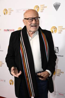 Volker Schlöndorff bei der 67. Verleihung vom Ernst-Lubitsch-Preis 2025 im Kino Babylon. Berlin, 29.10.2025