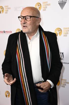 Volker Schlöndorff bei der 67. Verleihung vom Ernst-Lubitsch-Preis 2025 im Kino Babylon. Berlin, 29.10.2025