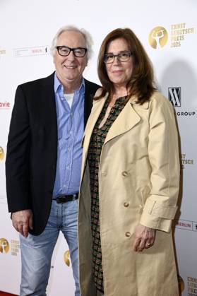Peter Timm und Heike Wiehle-Timm bei der 67. Verleihung vom Ernst-Lubitsch-Preis 2025 im Kino Babylon. Berlin, 29.10.2025