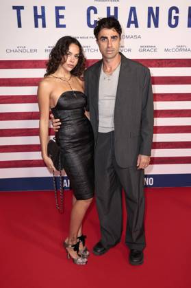 Laura Bary und Davide Raffo bei der Premiere des Kinofilms Make Me Feel in der Astor Film Lounge. Berlin, 30.10.2025