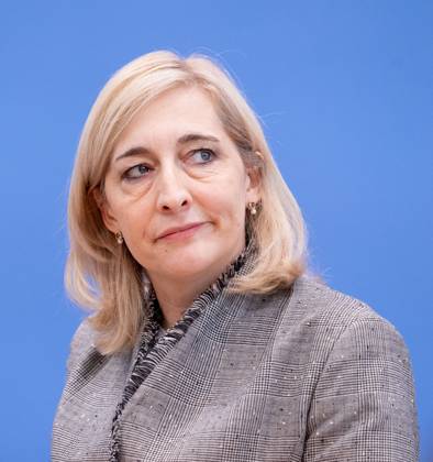 Nina Warken (CDU), Bundesministerin fuer Gesundheit, in der Bundespressekonferenz Berlin, 09.10.2025. Berlin Deutschland Copyright: xKiraxGraapx