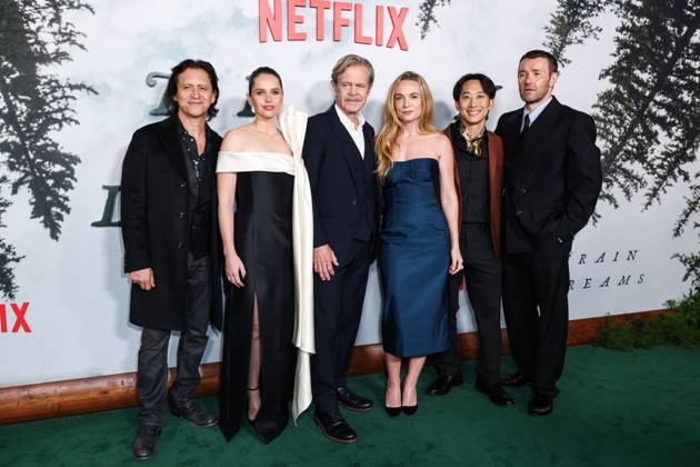 Los Angeles Premiere Of Netflix s Train Dreams HOLLYWOOD, LOS ANGELES, CALIFORNIA, USA - NOVEMBER 03: American film and television actor Clifton Collins Jr., English actress Felicity Jones, American actor and director William H. Macy, Irish actress Kerry Condon, American martial artist, actor, and stuntman Alfred Hsing and Australian actor, writer, director, and producer Joel Edgerton arrive at the Los Angeles Premiere Of Netflix s Train Dreams held at The Egyptian Theatre Hollywood on November 3, 2025 in Hollywood, Los Angeles, California, United States., Credit:Xavier Collin Avalon United States, California, Hollywood, The Egyptian Theatre Hollywood Copyright: xXavierxCollinx xAvalonx 1050278671