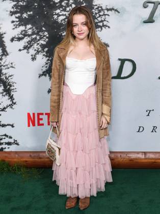Los Angeles Premiere Of Netflix s Train Dreams HOLLYWOOD, LOS ANGELES, CALIFORNIA, USA - NOVEMBER 03: American actress Emma Meisel arrives at the Los Angeles Premiere Of Netflix s Train Dreams held at The Egyptian Theatre Hollywood on November 3, 2025 in Hollywood, Los Angeles, California, United States., Credit:Xavier Collin Avalon United States, California, Hollywood, The Egyptian Theatre Hollywood Copyright: xXavierxCollinx xAvalonx 1050279110